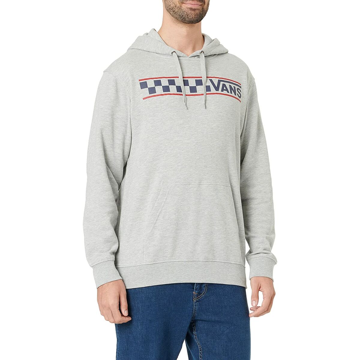 Felpa con Cappuccio Uomo Vans Stackton Grigio