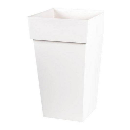 Vaso EDA Tuscan Quadrato Bianco polipropilene (39 x 39 x 65 cm)