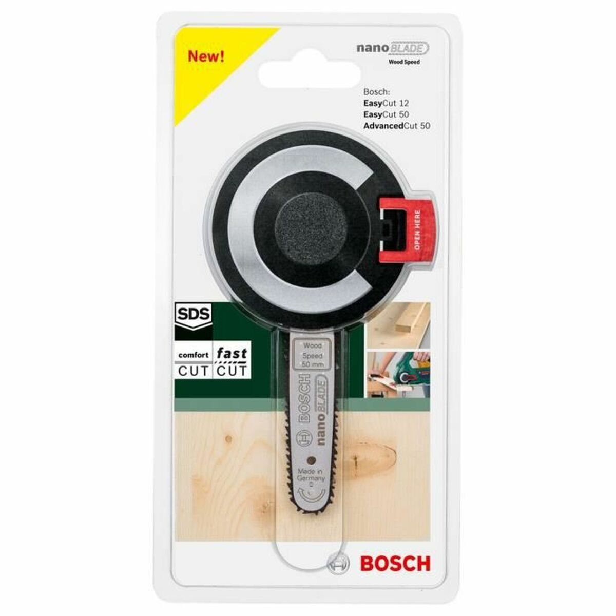 Spada a catena BOSCH Nanoblade Easycut 50 Legno Multi-utensile