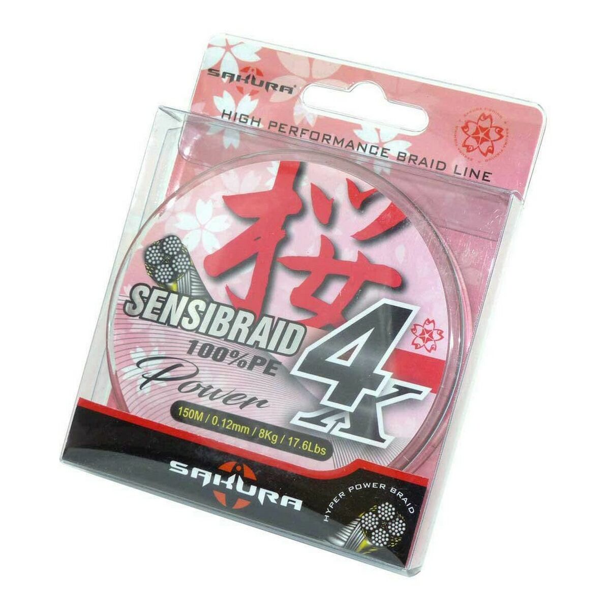 Lenza da pesca SAKURA Sensibraid 4 150 m 0,16 mm