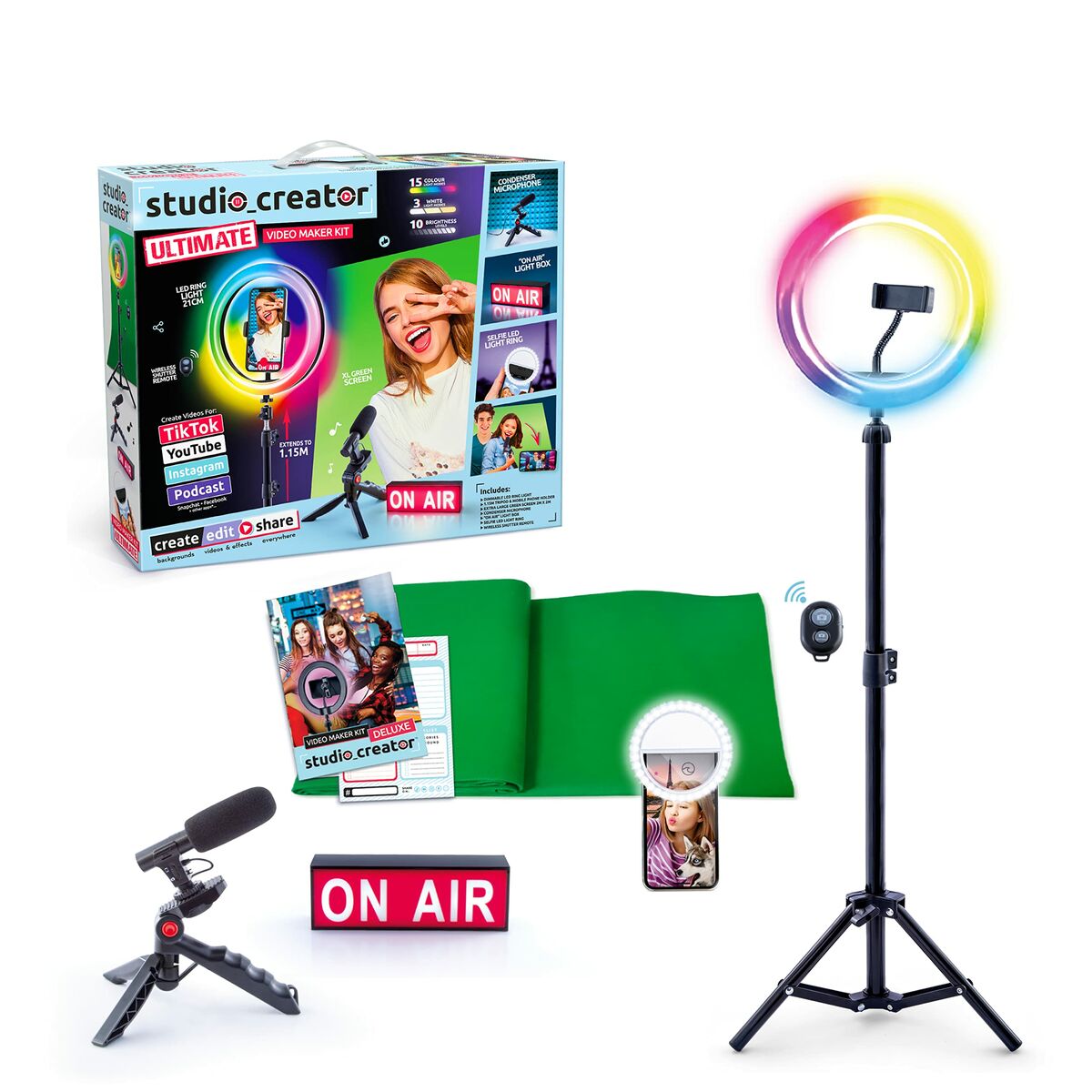 Ring Light per Selfie Canal Toys Studio Creator