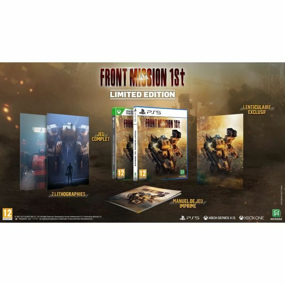 Videogioco PlayStation 5 Microids Front Mission 1st: Remake Limited Edition (FR)