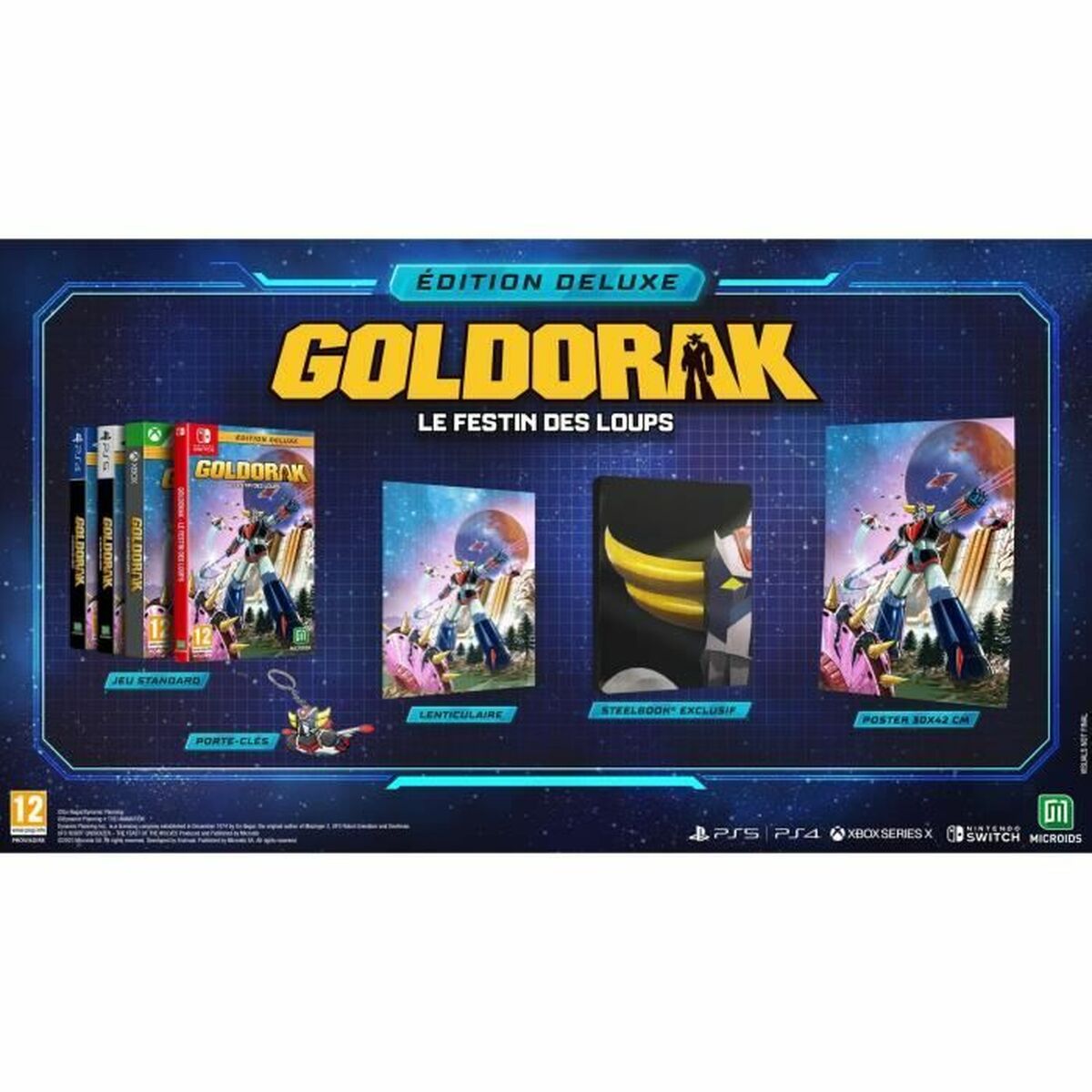 Videogioco per Xbox Series X Microids Goldorak Grendizer: The Feast of the Wolves - Deluxe Edition (FR)