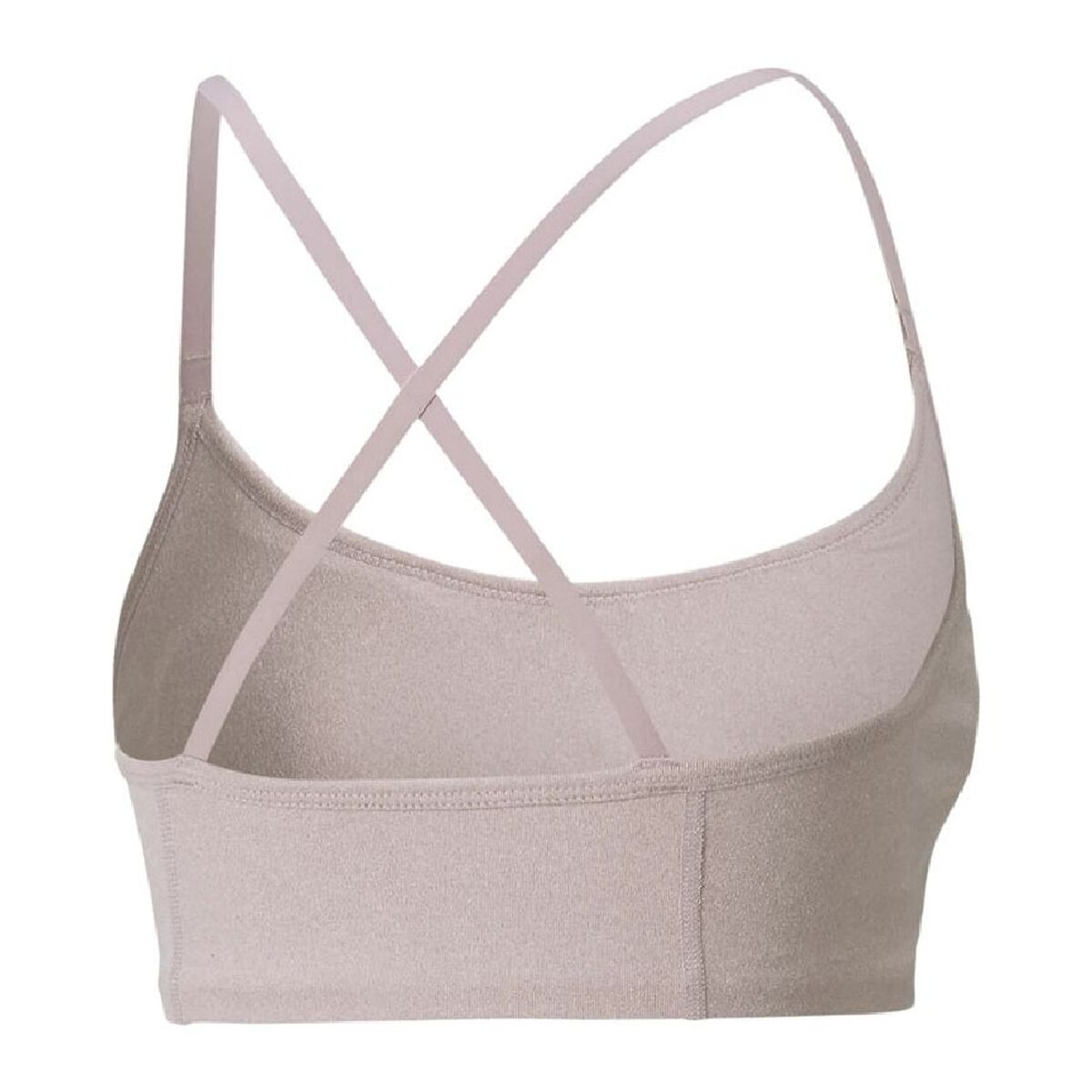 Reggiseno Sportivo Puma Low Impact Studio Foundation Grigio Malva