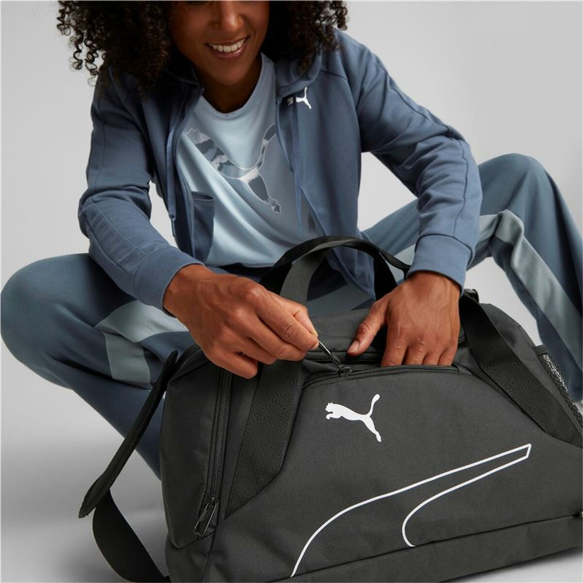 Borsa da Palestra Fundamentals Puma  S BK Nero