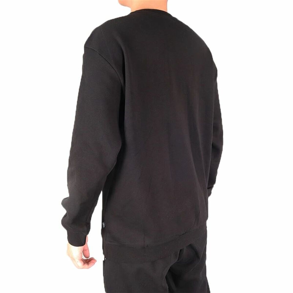 Felpa senza Cappuccio Uomo Puma Repeat Graphic Crew Nero