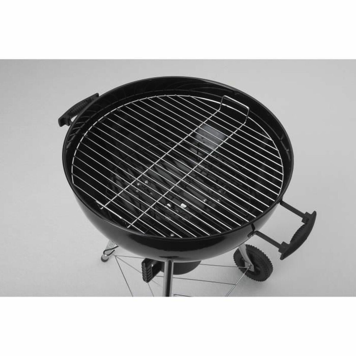 Barbecue a Carbone con Coperchio e Ruote Landmann 57 cm