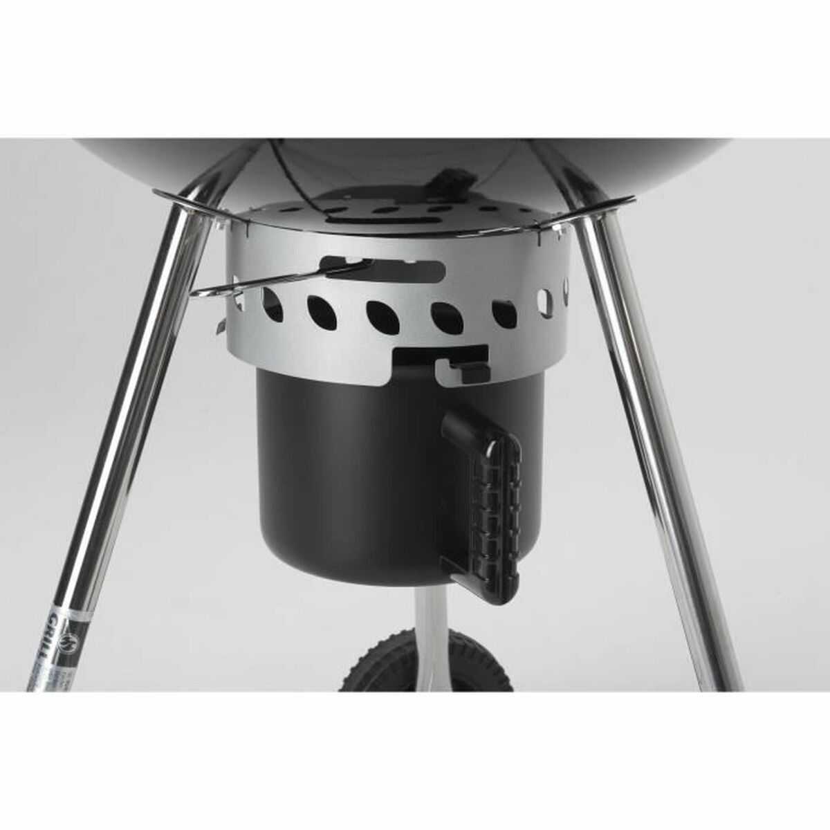 Barbecue a Carbone con Coperchio e Ruote Landmann 57 cm