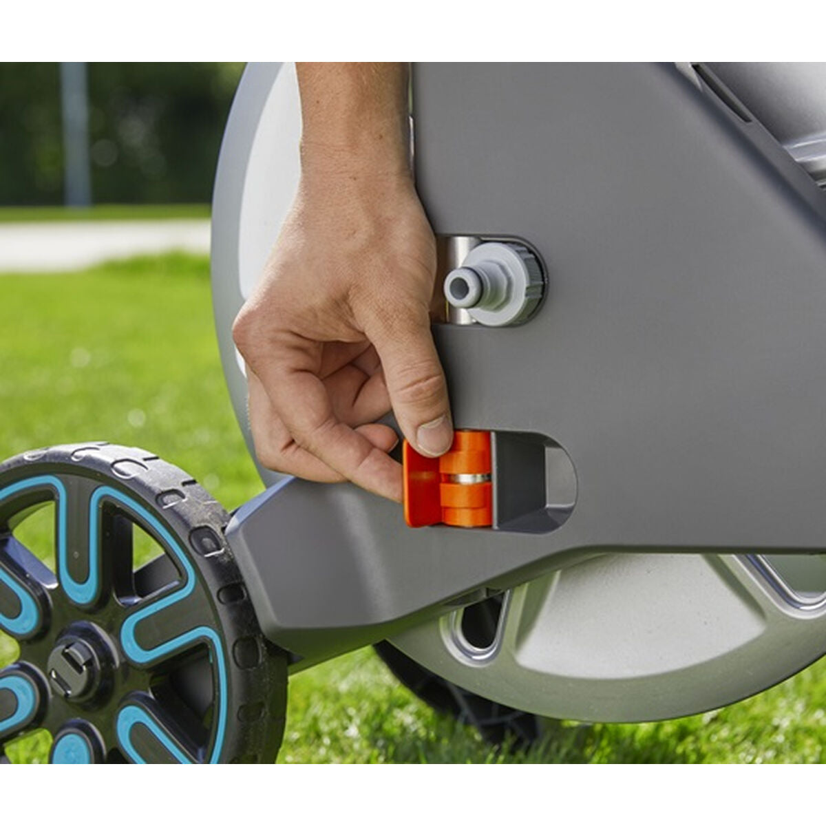 Carrello per tubo Gardena AquaRoll M