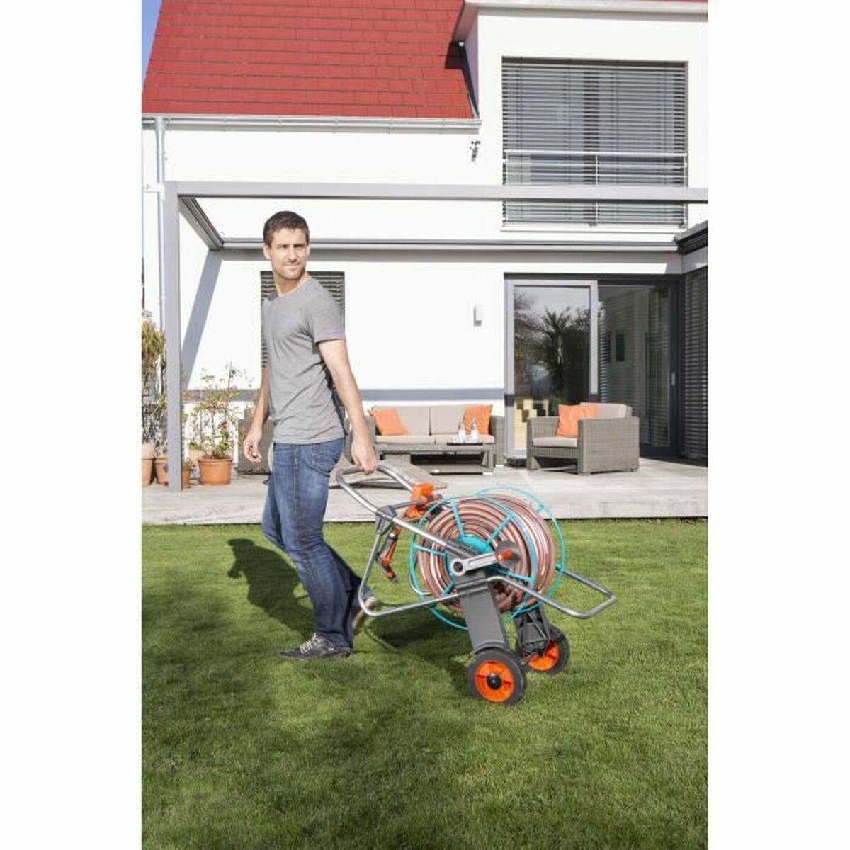Carrello per tubo Gardena 2674-U