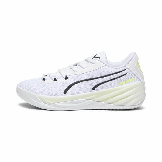 Scarpe da Basket per Adulti Puma All-Pro Nitro Bianco