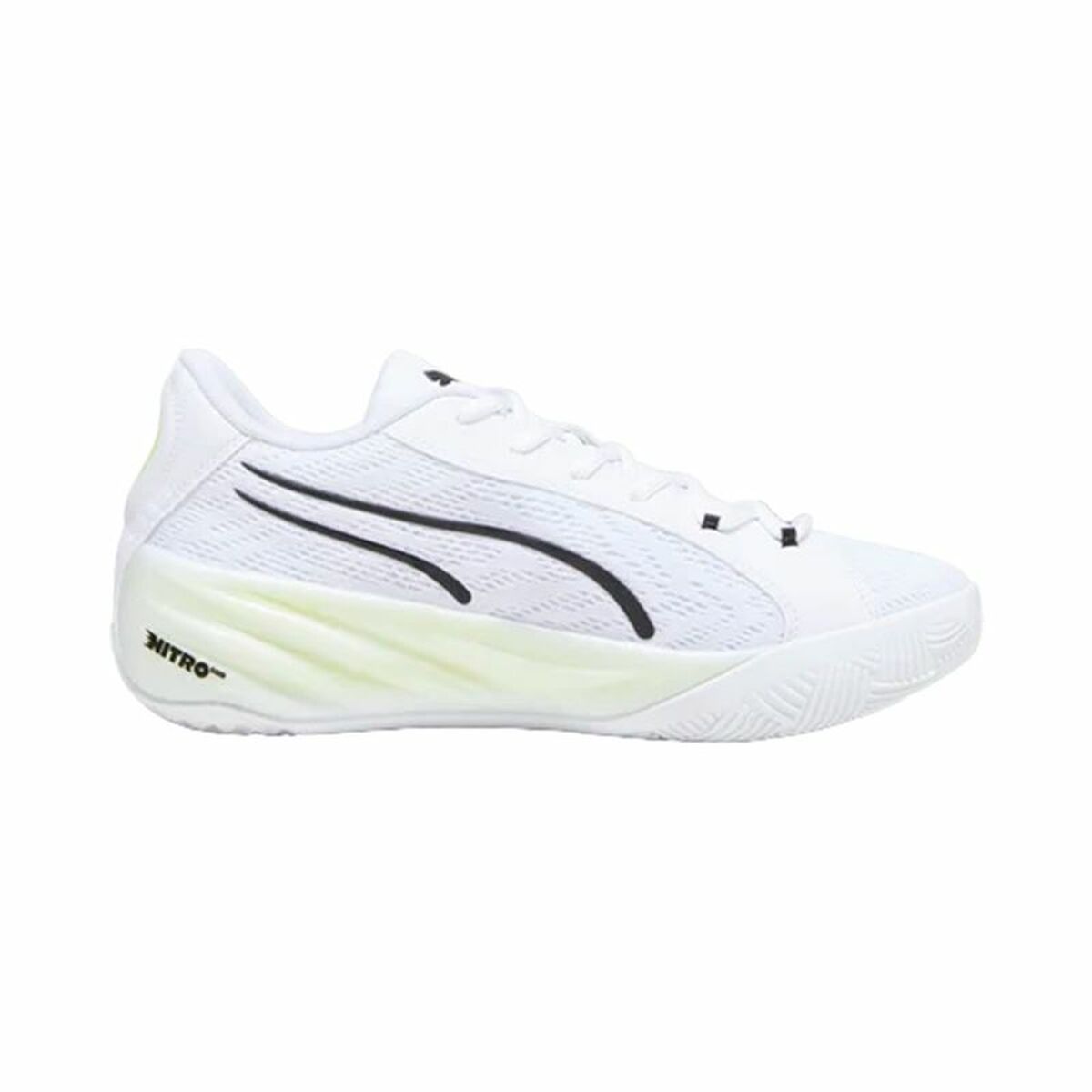Scarpe da Basket per Adulti Puma All-Pro Nitro Bianco