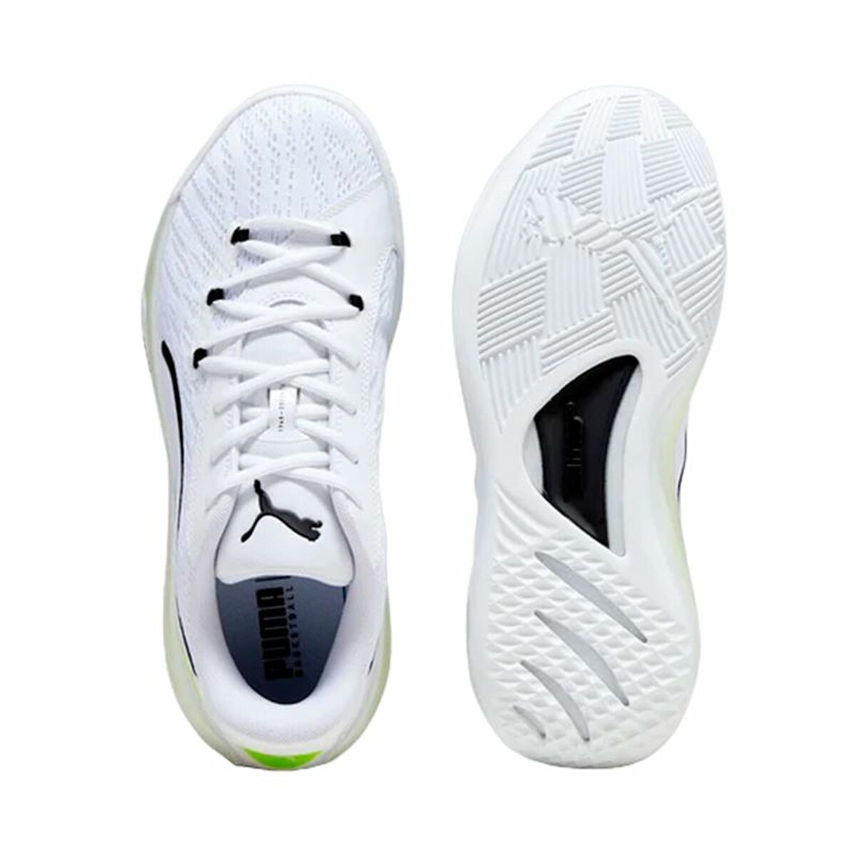 Scarpe da Basket per Adulti Puma All-Pro Nitro Bianco