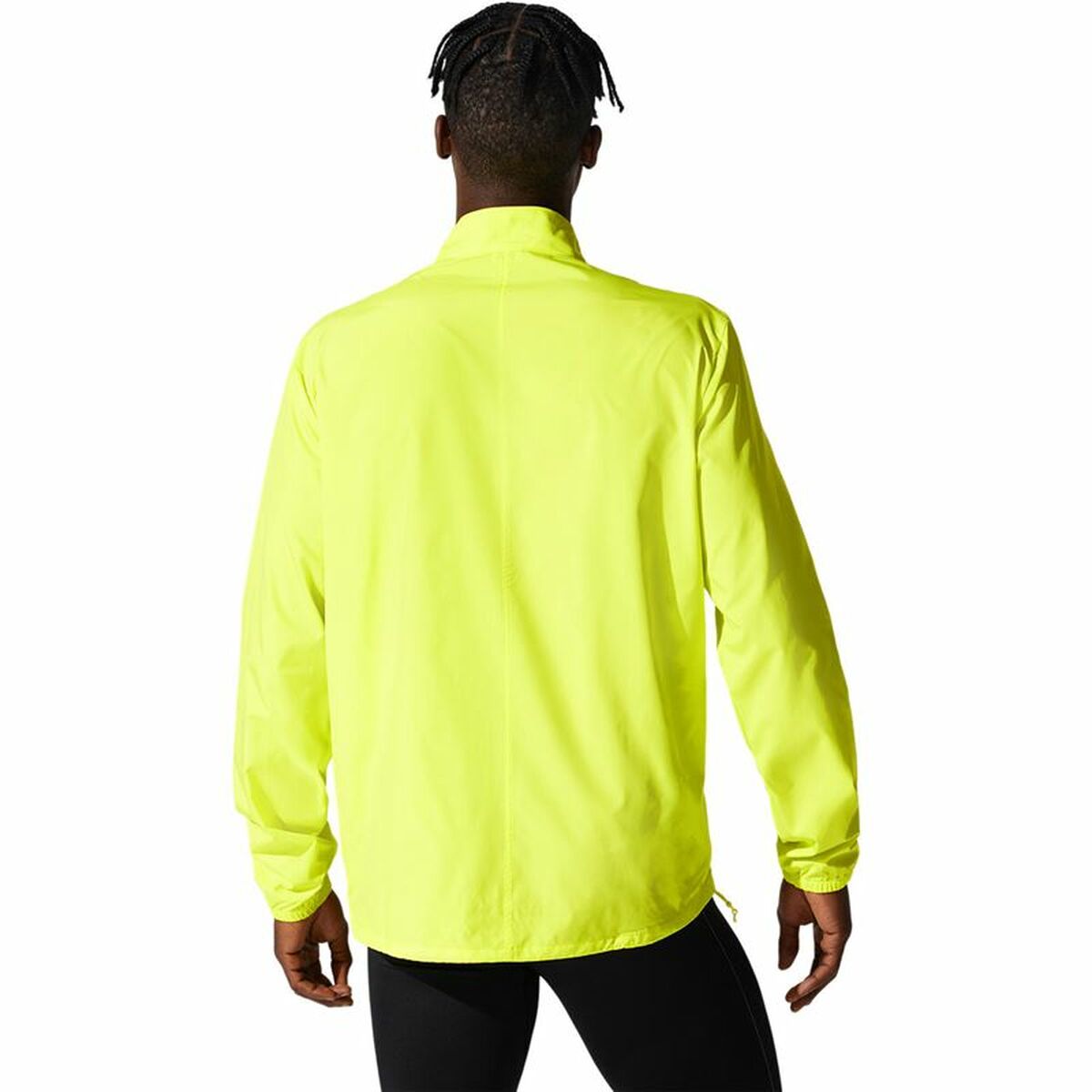 Felpa con Cappuccio Uomo Asics Core Giallo