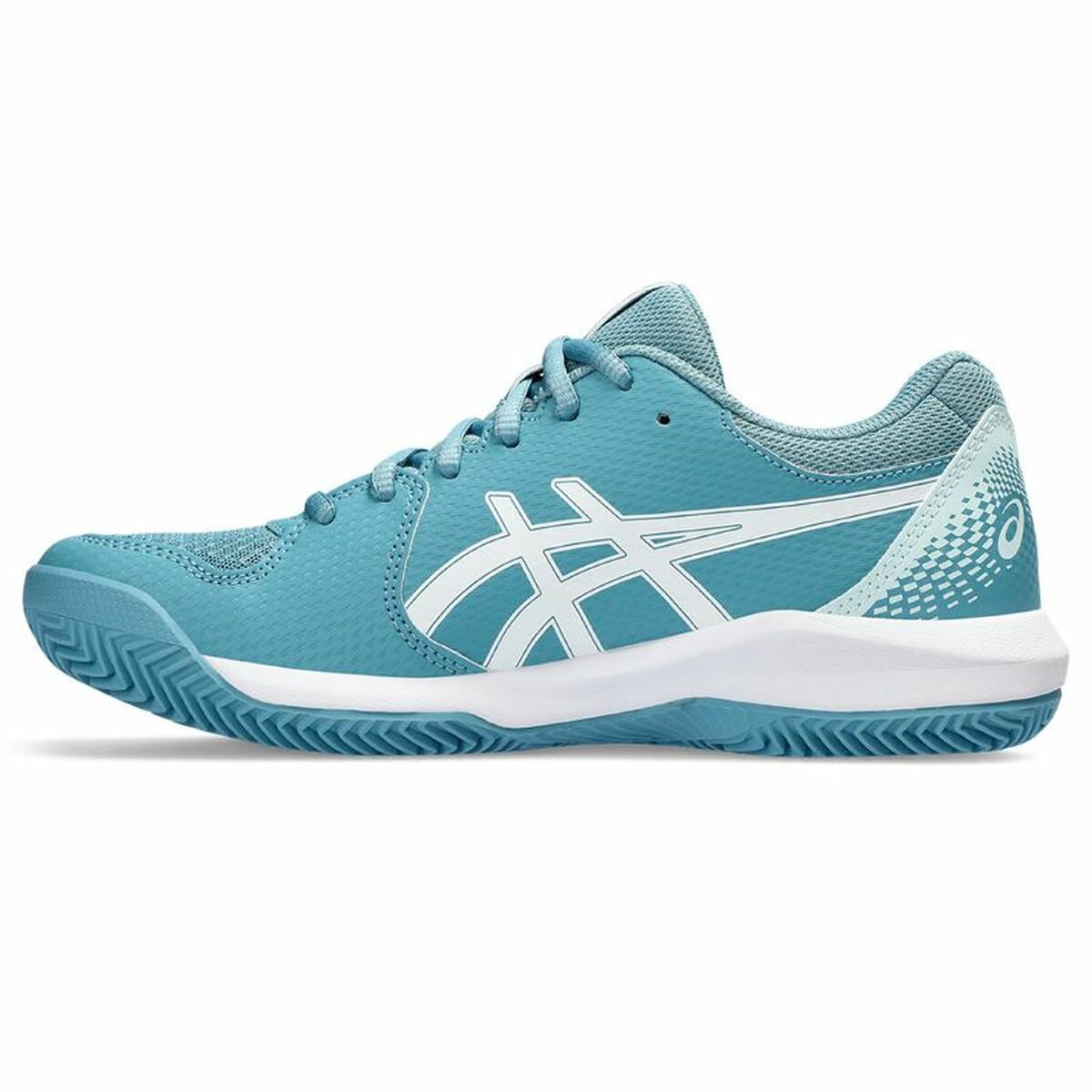 Scarpe da Tennis da Donna Asics Gel-Dedicate 8 Clay Azzurro Chiaro