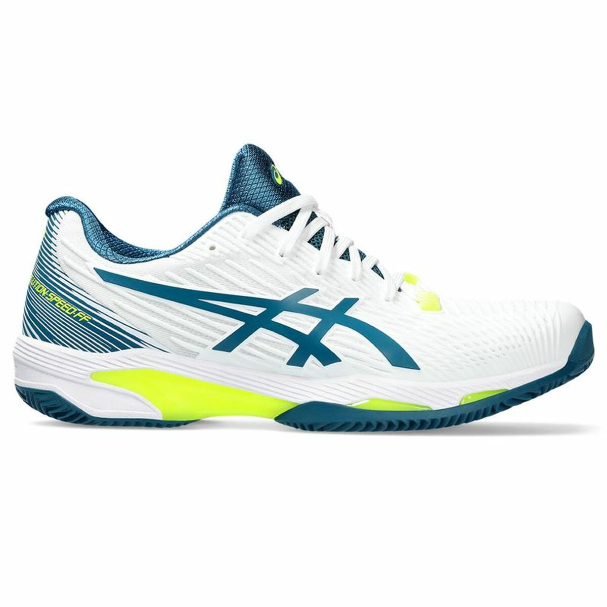 Scarpe da Tennis da Uomo Asics Solution Speed Ff 2 Clay Bianco Uomo