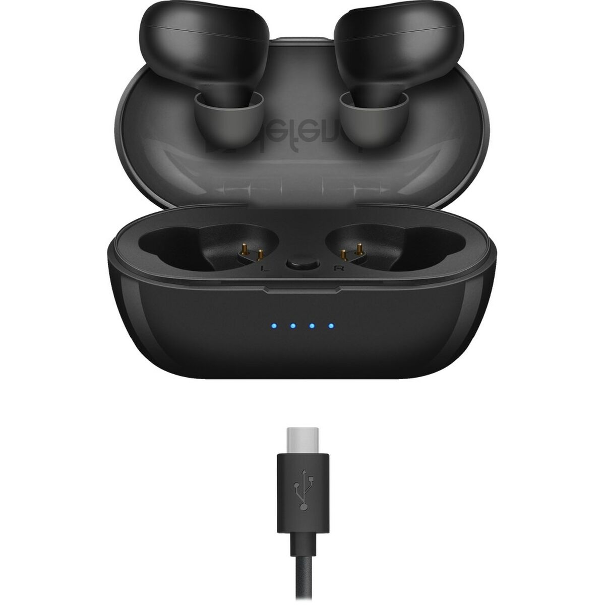 Auricolari in Ear Bluetooth Defender Twins 638 Nero