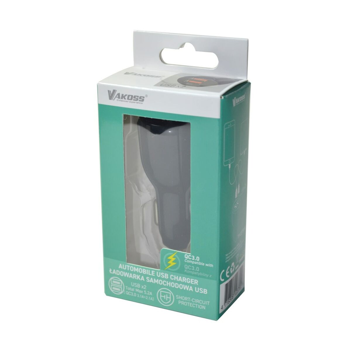 Caricatore portatile Vakoss TP-3273UK Nero Multicolore