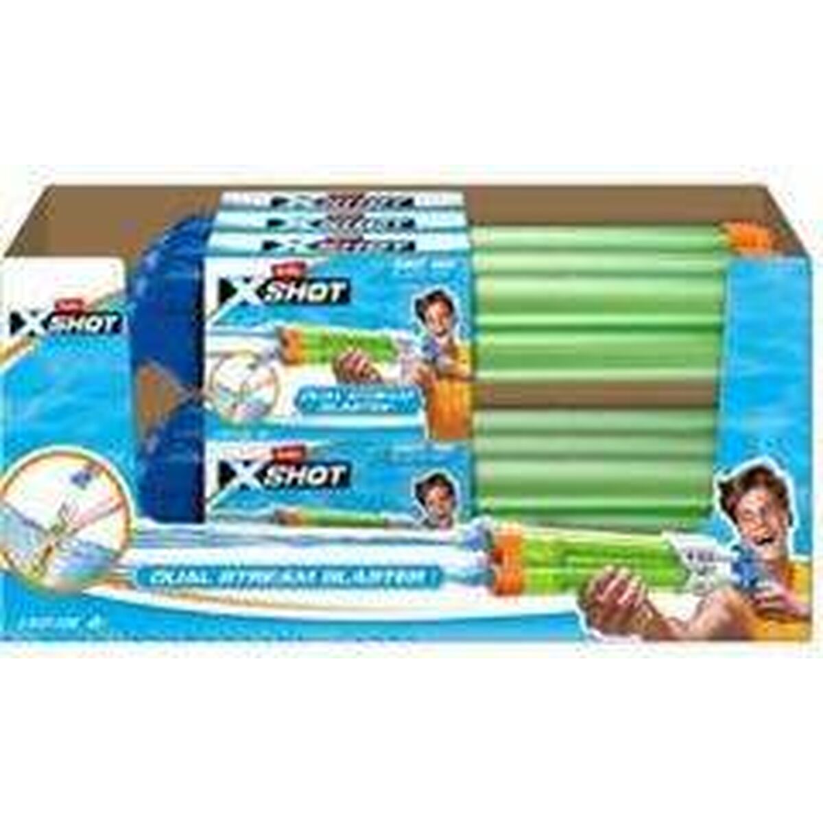 Pistola ad Acqua Zuru X-Shot Quad Stream Blaster 13 x 60 x 6 cm