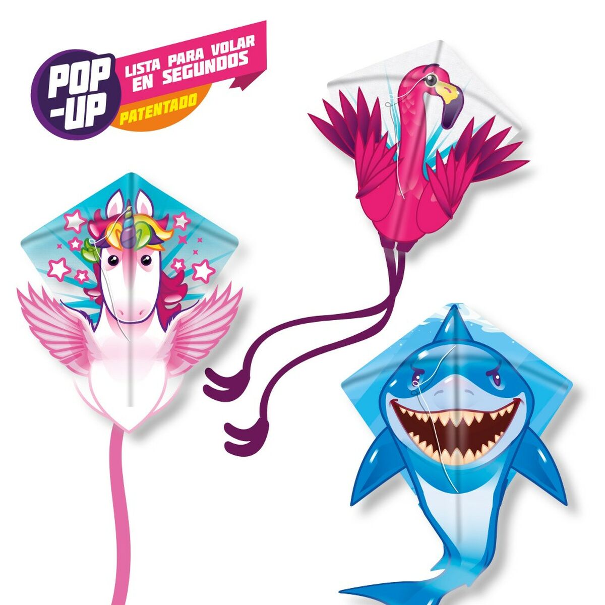 Aquilone Eolo Pop-up Diamante 58 x 69 x 4 cm 12 Unità