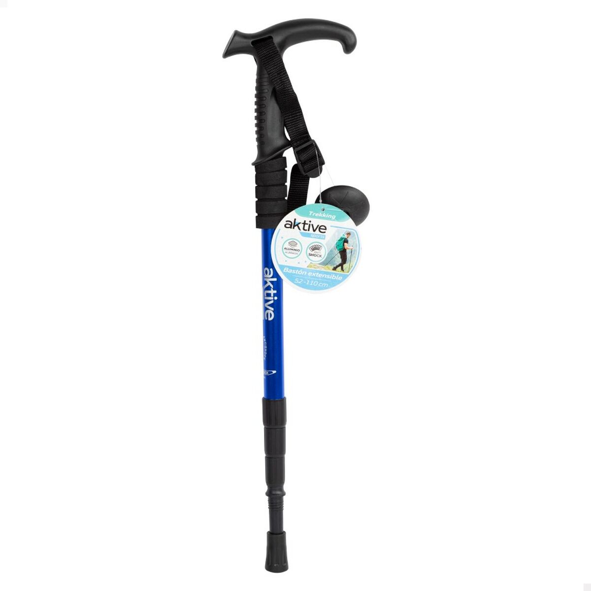 Bastone da Trekking Aktive (10 Unità) 110 cm