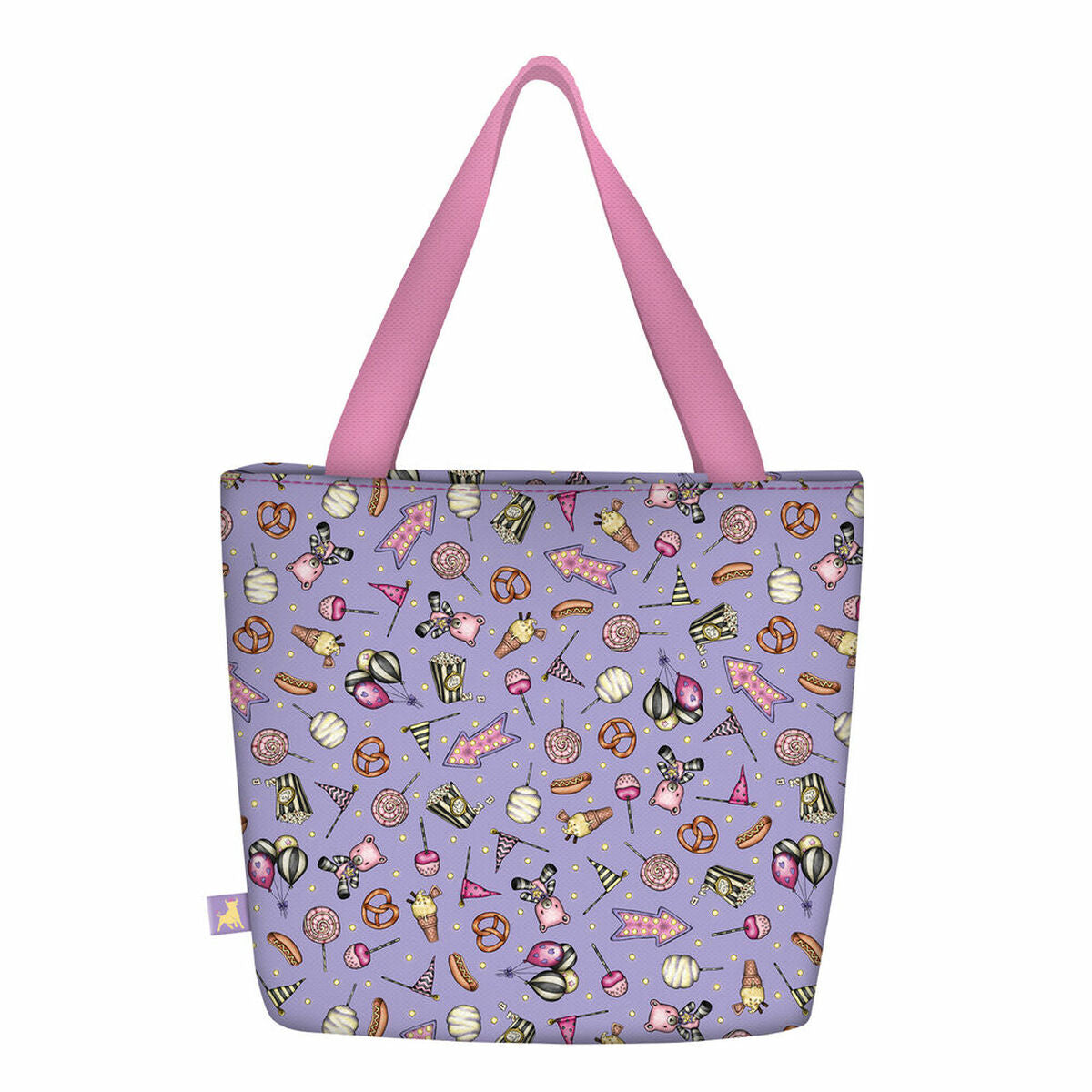 Borsa Gorjuss First prize Portamerenda Lilla (24 x 29 x 10 cm)