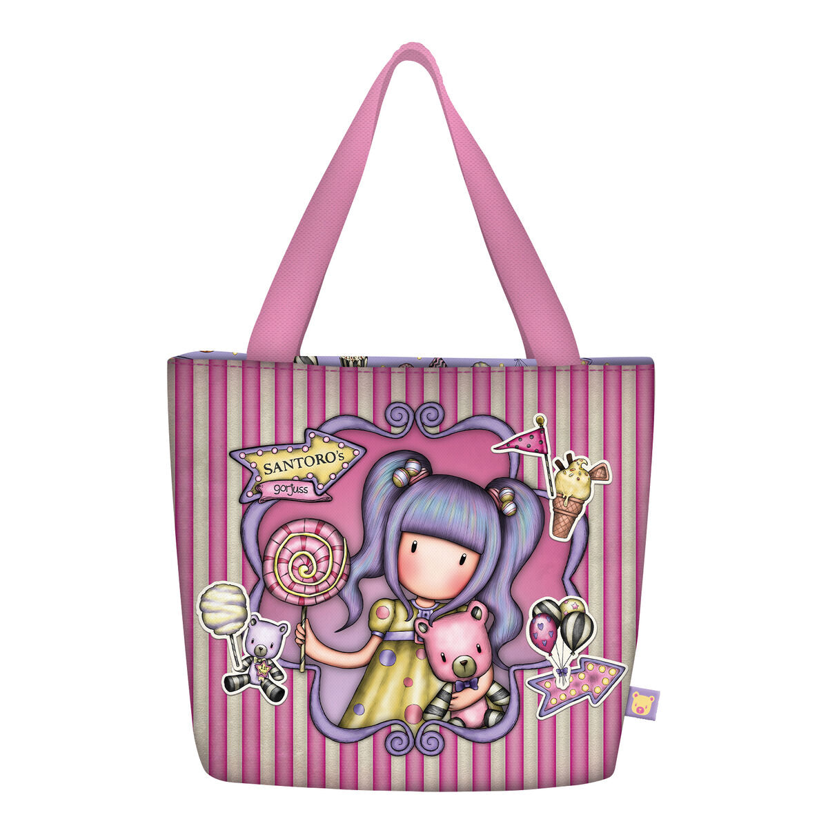 Borsa Gorjuss First prize Portamerenda Lilla (24 x 29 x 10 cm)