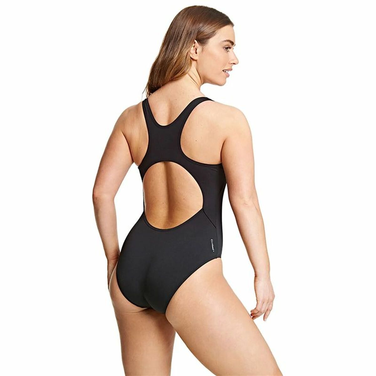Costume da Bagno Donna Zoggs Cottesloe Powerback Nero