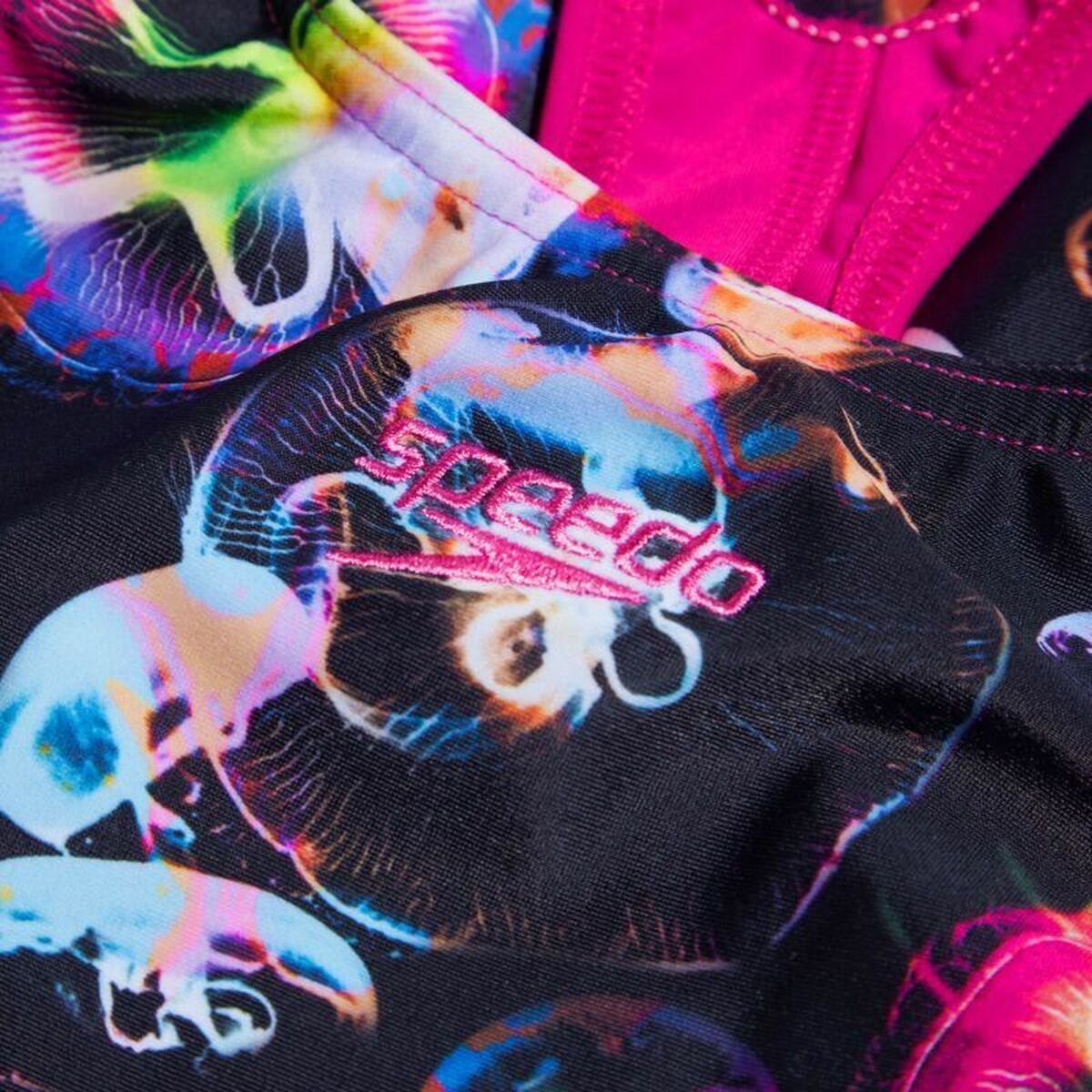 Costume da Bagno Bambina Speedo Allover Splashback Azzurro