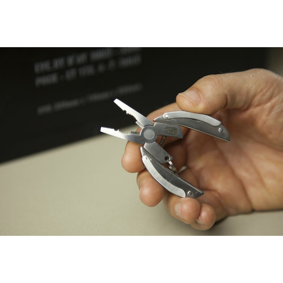 Coltello multiuso True Scarab7 tu204k 7 in 1 Argentata