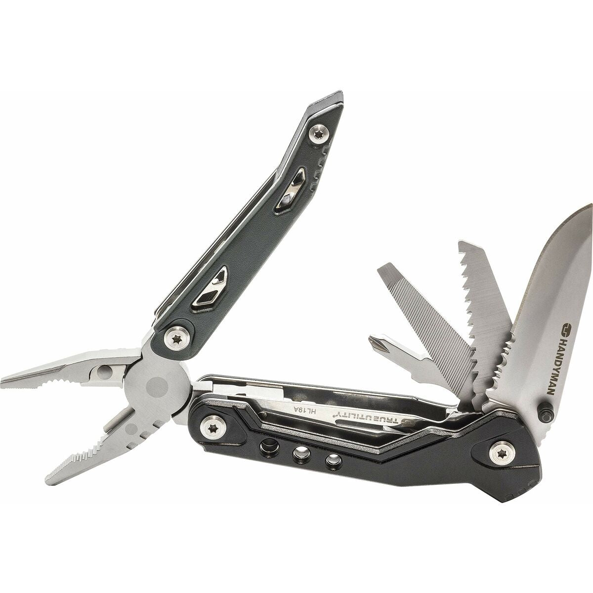 Coltello multiuso True Handy one tu181 18 in 1 Nero Argentato