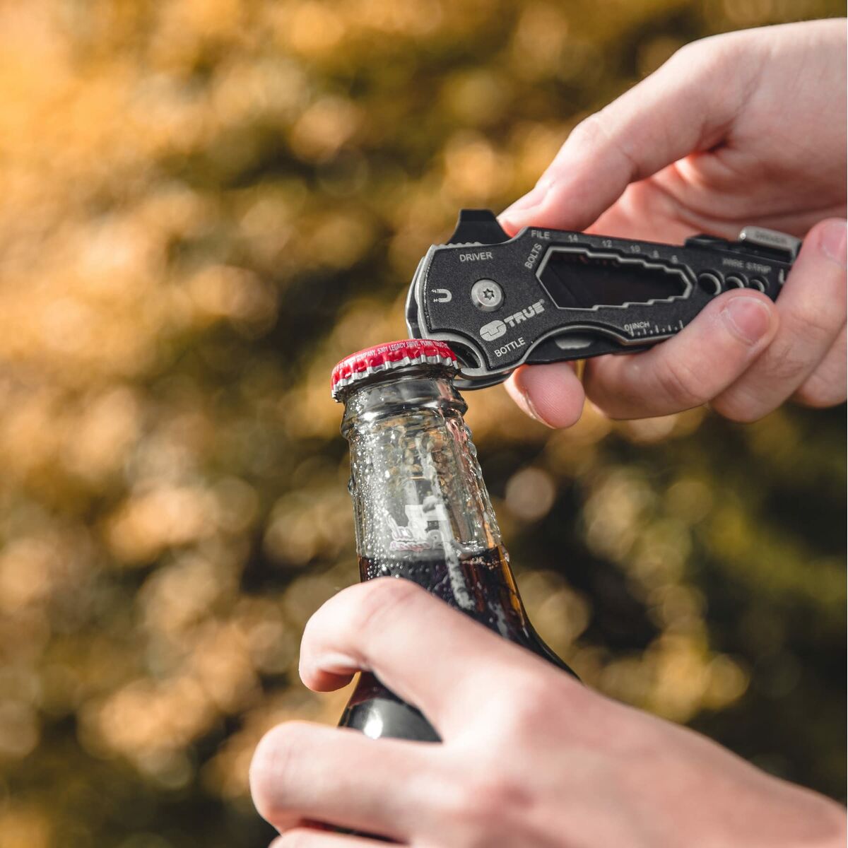 Coltello multiuso True Smartknife tu6869 15 in 1 Nero