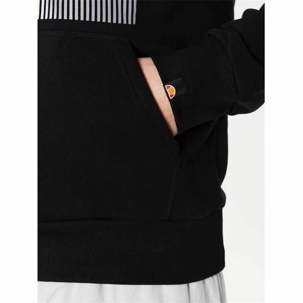 Felpa con Cappuccio Uomo Ellesse Farris Nero