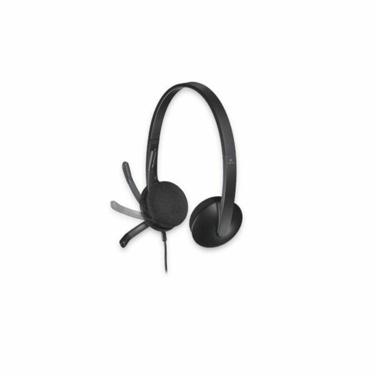 Auricolari con Microfono Logitech 981-000475           USB 1,8 m Nero