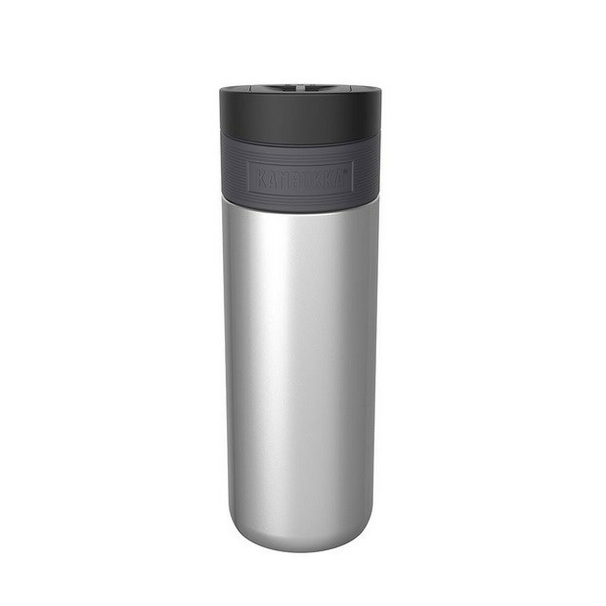 Thermos Kambukka Etna Nero Argentato Nero/Grigio Silicone Acciaio inossidabile 500 ml