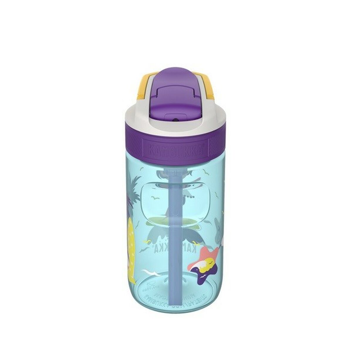 Bottiglia d'acqua Kambukka Lagoon Surf Trasparente 400 ml