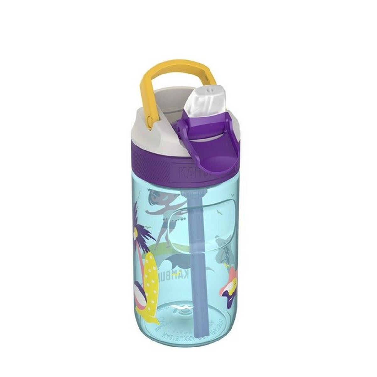 Bottiglia d'acqua Kambukka Lagoon Surf Trasparente 400 ml