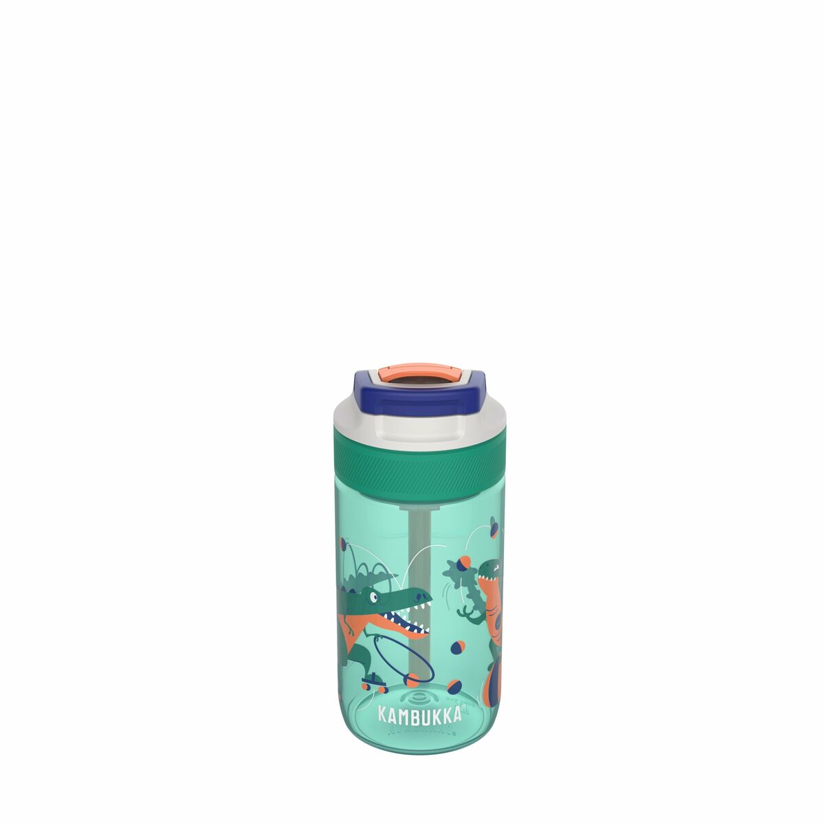 Bottiglia d'acqua Kambukka Lagoon Dinosauro Trasparente 400 ml