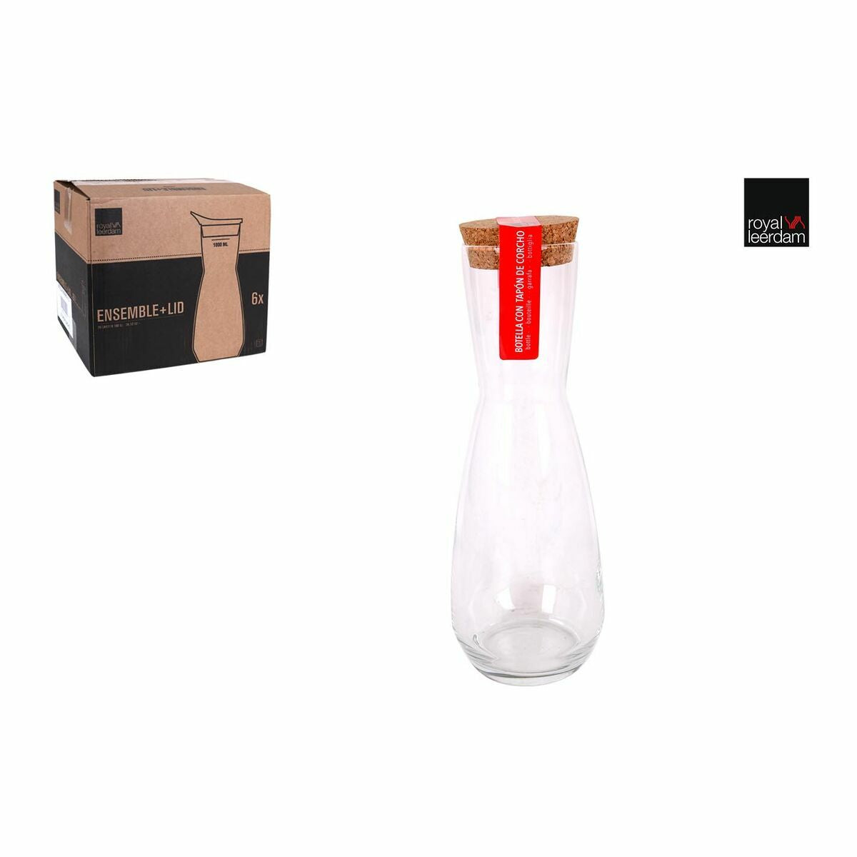 Bottiglia d'acqua Royal Leerdam 750 cl (6 Unità)