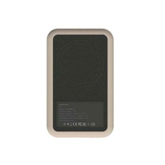 Power Bank con Caricabatterie senza fili Kreafunk Marrone 5000 mAh