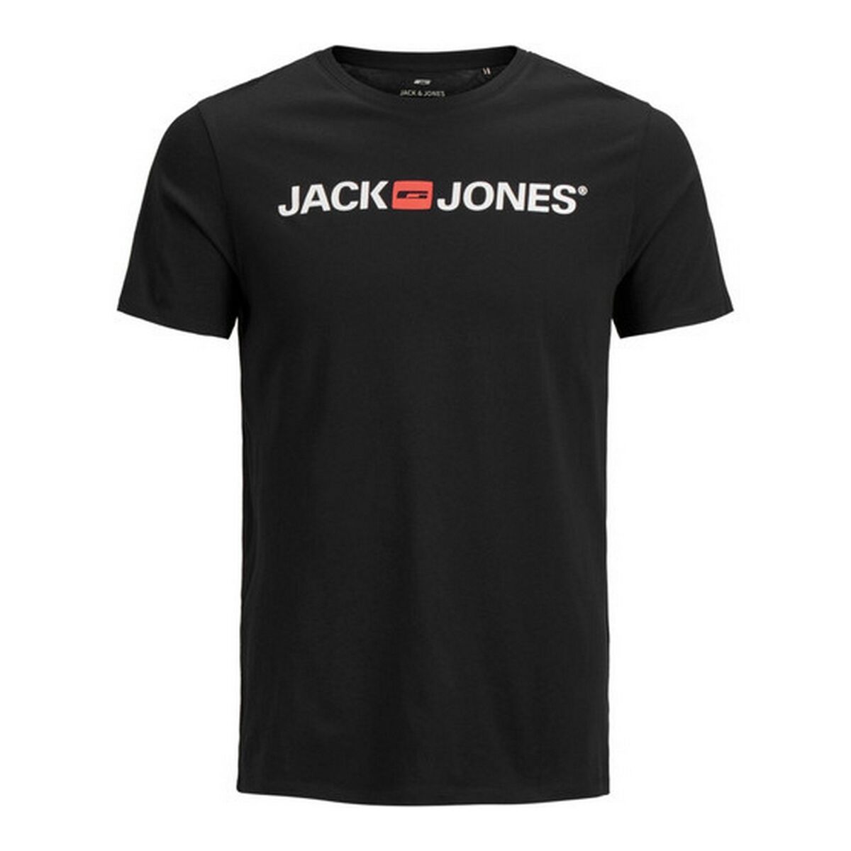 Maglia a Maniche Corte Uomo JJECORP LOGO TEE SS Jack & Jones 12137126 Nero