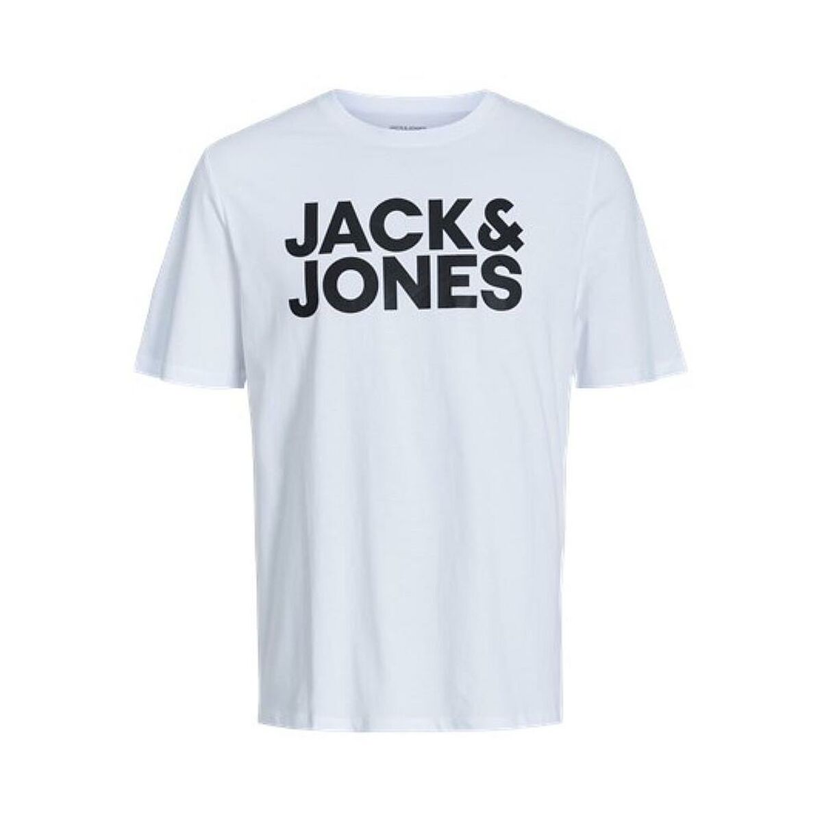 Maglia a Maniche Corte Uomo Jack & Jones JJECORP LOGO TEE 12151955 Bianco