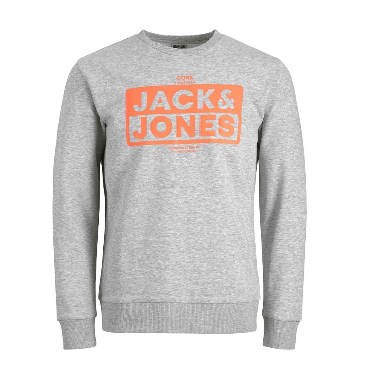 Felpa senza Cappuccio Uomo Jack & Jones 12219815  Grigio