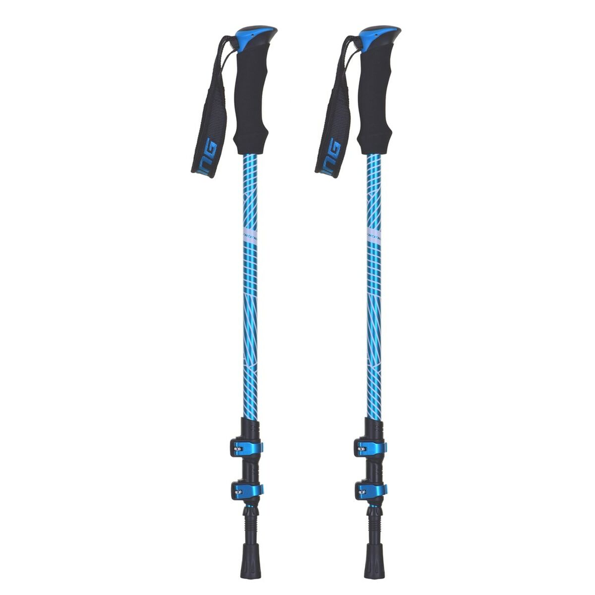 Bastone da Trekking Viking 610/24/1617/0970/UNI            Azzurro Nero