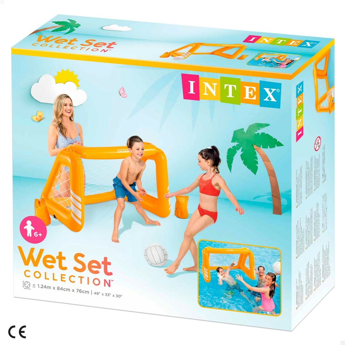 Porta Gonfiabile Intex 58507EP         Arancio