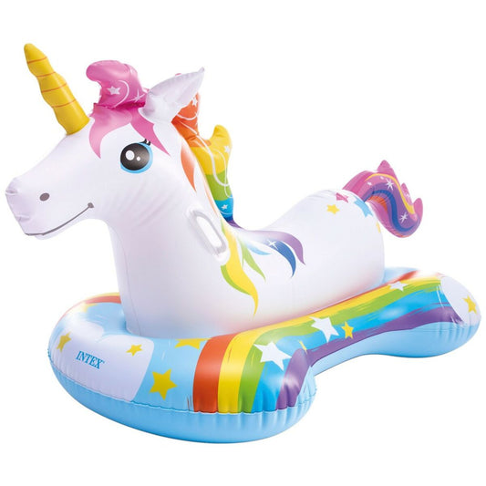 Figura Gonfiabile per Piscina Intex Ride On         Unicorno 163 x 82 x 86 cm