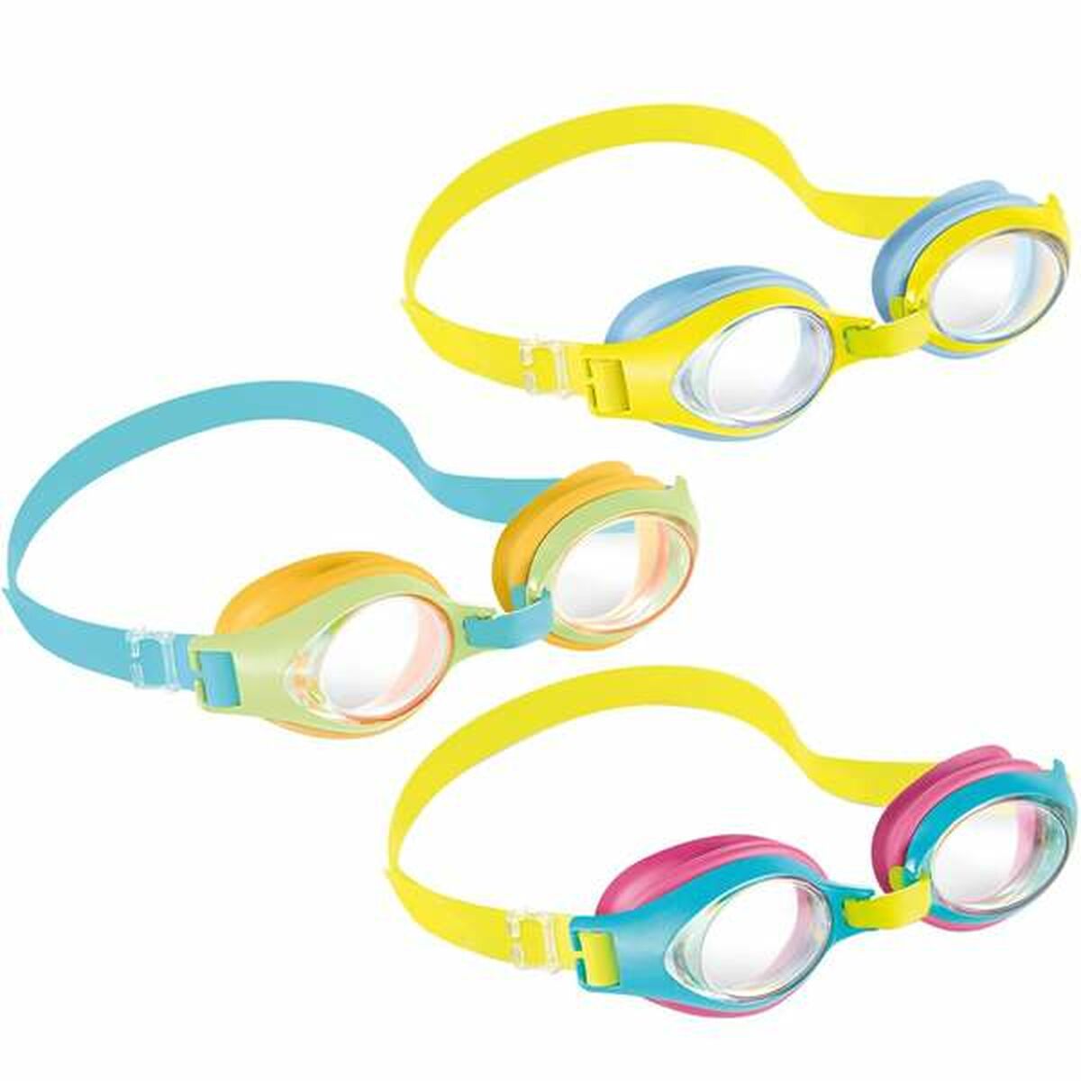 Occhialini da Nuoto per Bambini Intex Plastica
