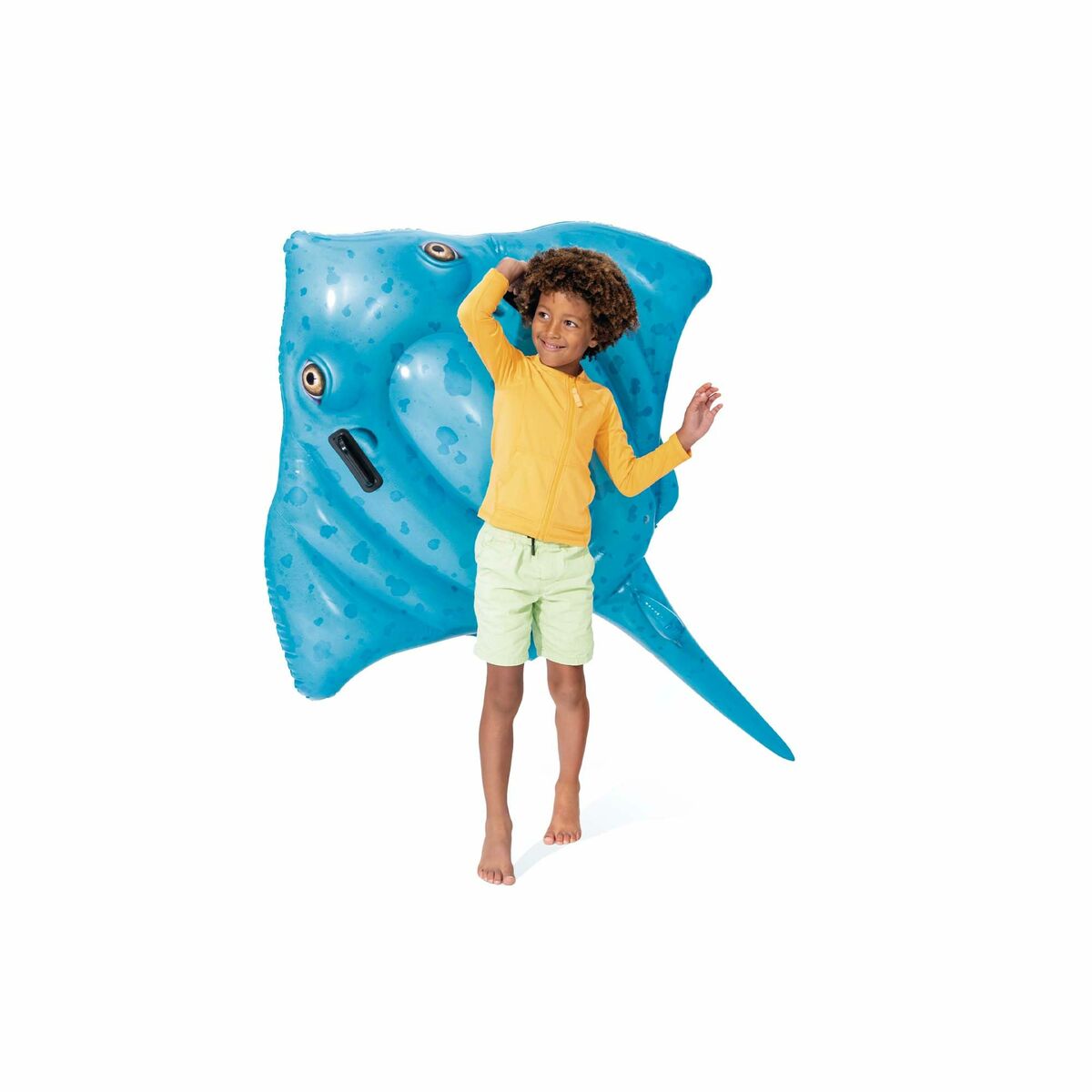 Figura Gonfiabile per Piscina Intex Manta gigante 185 x 145 cm