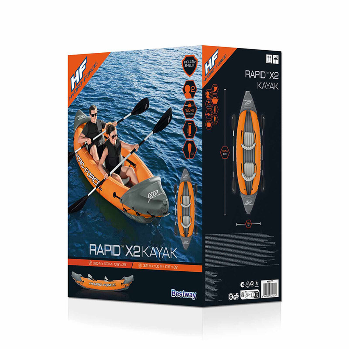 Kayak Bestway Hydro-Force Gonfiabile 321 x 100 cm