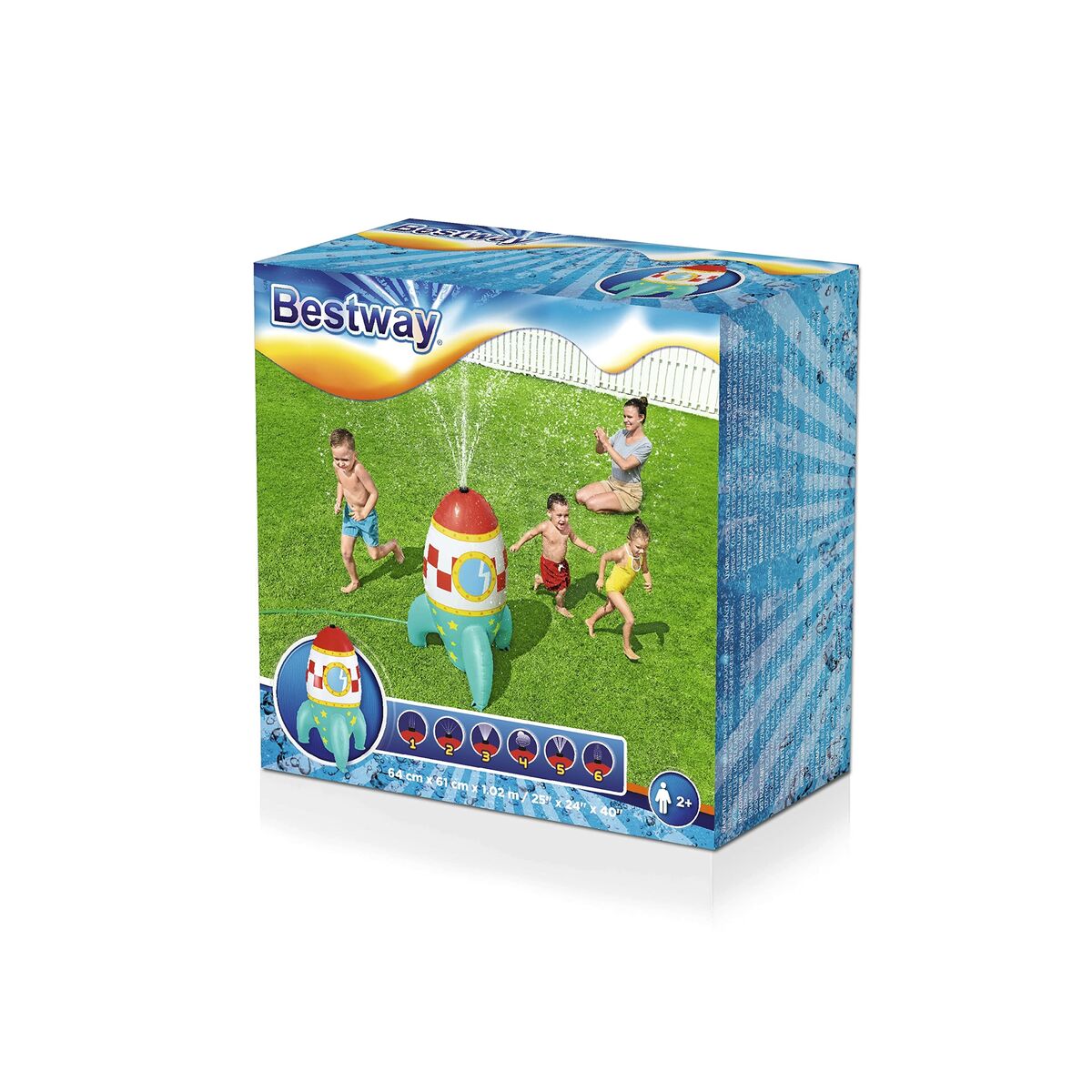 Giocattolo Spruzzatore d'Acqua Bestway Nave spaziale 64 x 61 x 102 cm Plastica